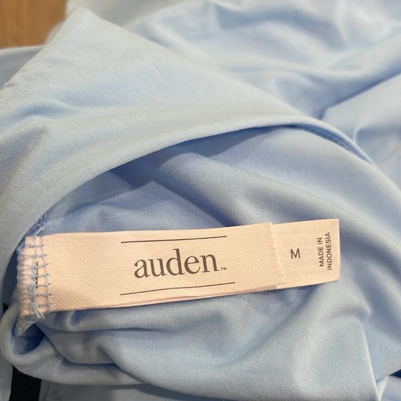 Auden Light Blue 4-Way Stretch Tank Bodysuit Size Medium NWT - Picture 7 of 12